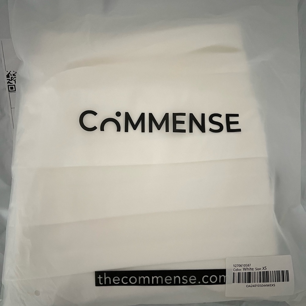 Commense Cream High-Waist Trousers - Picture 4 of 4